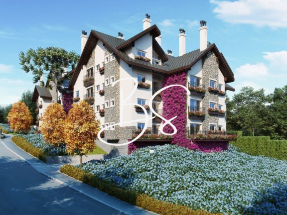 Apartamento com 2 Quartos à Venda, 75 m² em Vila Suiça - Gramado