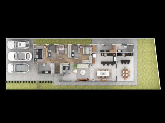 Imagem Casa com 3 Quartos à Venda, 204 m² em Vila Santista - Atibaia Imagem Casa com 3 Quartos à Venda, 204 m² em Vila Santista - Atibaia