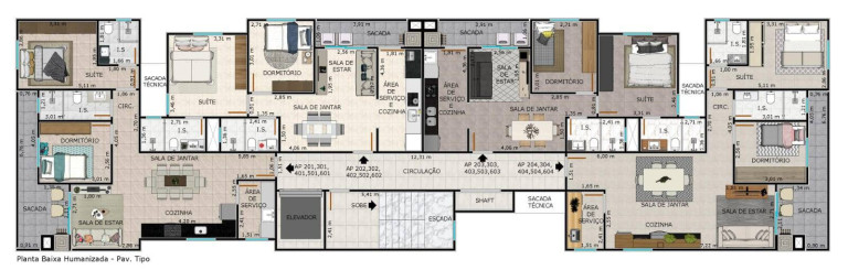 Imagem Apartamento com 2 Quartos à Venda, 65 m² em Coqueiral - Cascavel
