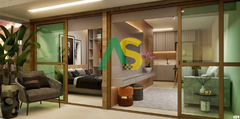 Imagem Flat com 1 Quarto à Venda, 32 m² em Graças - Recife Imagem Flat com 1 Quarto à Venda, 32 m² em Graças - Recife