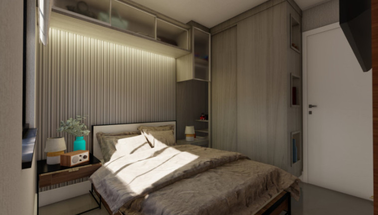 Imagem Apartamento com 1 Quarto à Venda, 28 m² em Santa Quitéria - Curitiba