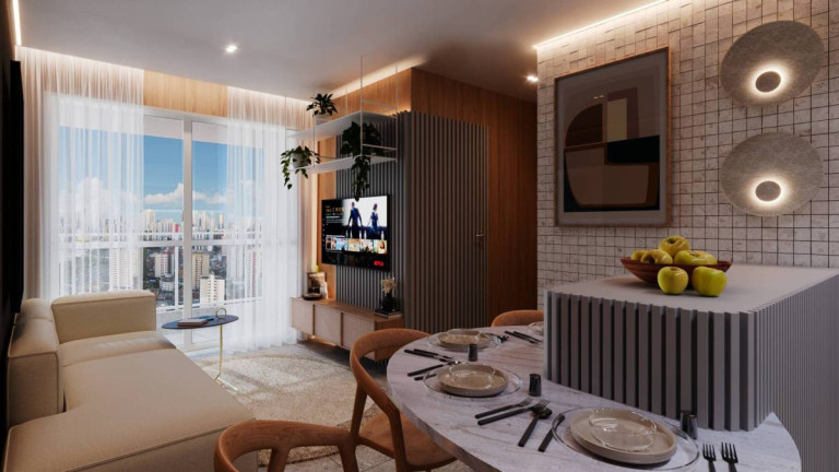 Imagem Apartamento com 2 Quartos à Venda, 53 m² Imagem Apartamento com 2 Quartos à Venda, 53 m²