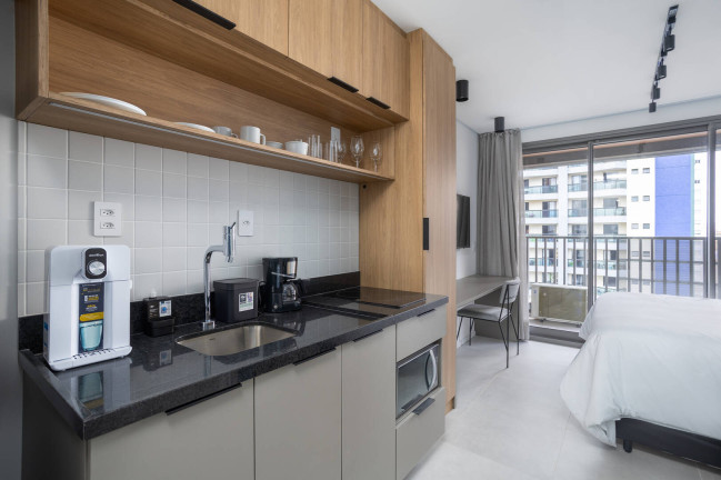 Studio com 1 Quarto à Venda, 25 m² em Vila Regente Feijó - São Paulo