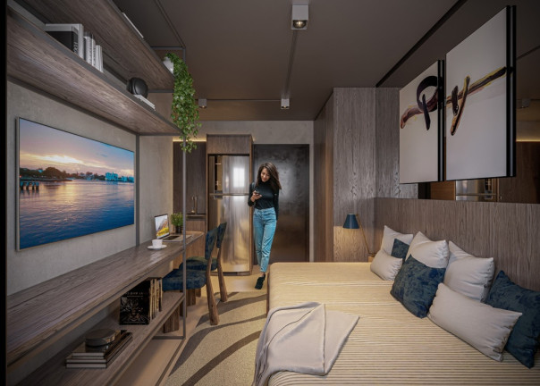 Imagem Imóvel com 1 Quarto à Venda, 55 m² em Vila Olímpia - São Paulo