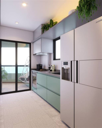 Imagem Apartamento com 2 Quartos à Venda, 67 m² em Guilhermina - Praia Grande