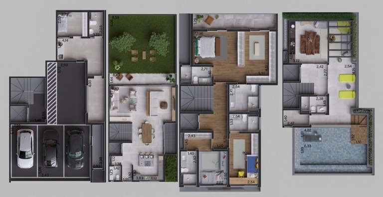 Imagem Casa com 3 Quartos à Venda, em Brooklin Paulista - São Paulo Imagem Casa com 3 Quartos à Venda, em Brooklin Paulista - São Paulo