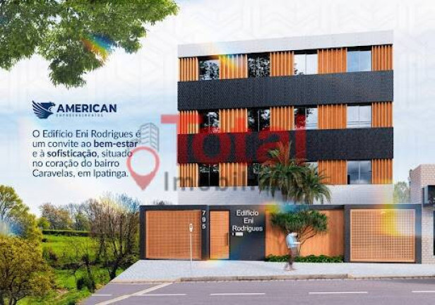 Imagem Apartamento com 2 Quartos à Venda, 70 m² em Caravelas - Ipatinga
