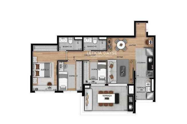 Imagem Apartamento com 3 Quartos à Venda, em Vila Guilhermina - São Paulo Imagem Apartamento com 3 Quartos à Venda, em Vila Guilhermina - São Paulo