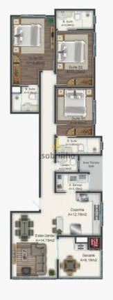 Imagem Apartamento com 3 Quartos à Venda, 110 m² em Meia Praia - Itapema Imagem Apartamento com 3 Quartos à Venda, 110 m² em Meia Praia - Itapema