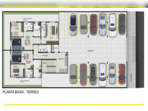 Imagem Apartamento com 1 Quarto à Venda, 40 m² em Jacumã - Conde