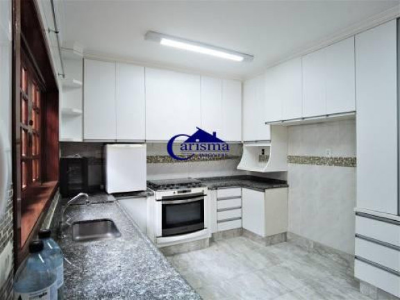Imagem Sobrado com 3 Quartos para Alugar, 209 m² em Vila Camilópolis - Santo André
