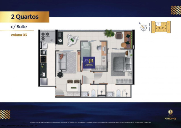 Imagem Apartamento com 2 Quartos à Venda, 60 m² em Jockey De Itaparica - Vila Velha Imagem Apartamento com 2 Quartos à Venda, 60 m² em Jockey De Itaparica - Vila Velha