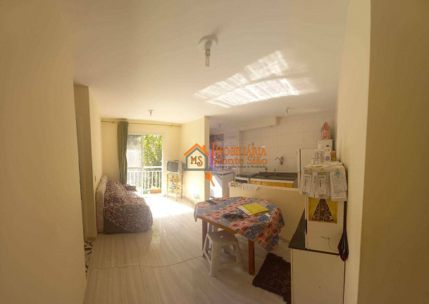 Apartamento com 2 Quartos à Venda, 44 m² em Jardim Guilhermino - Guarulhos