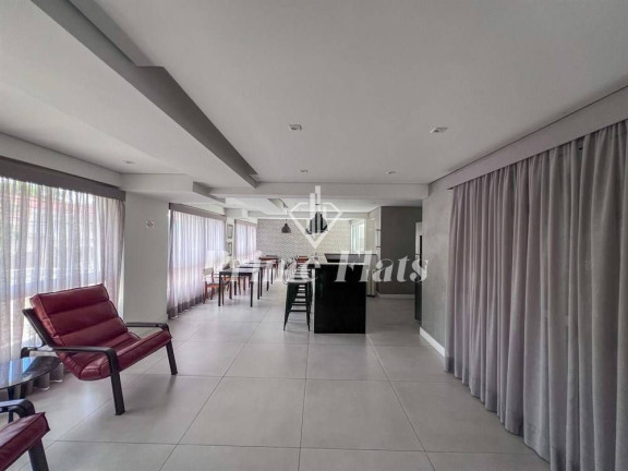 Imagem Apartamento com 1 Quarto para Alugar, 28 m² em Campo Belo - São Paulo