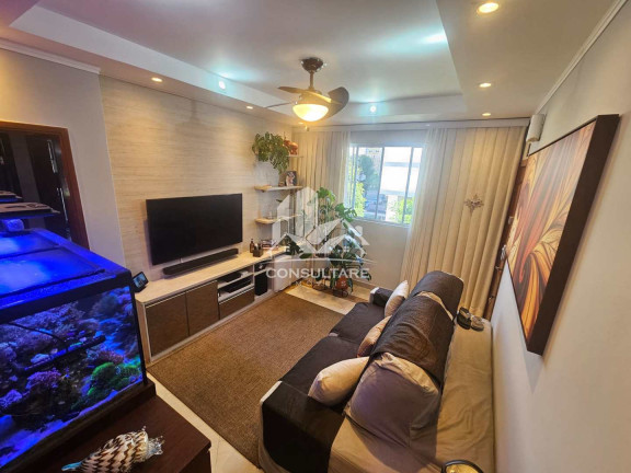 Apartamento com 2 Quartos à Venda, 70 m² em José Menino - Santos