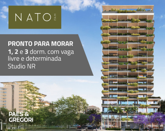 Imagem Apartamento com 1 Quarto à Venda, 42 m² em Itaim Bibi - São Paulo