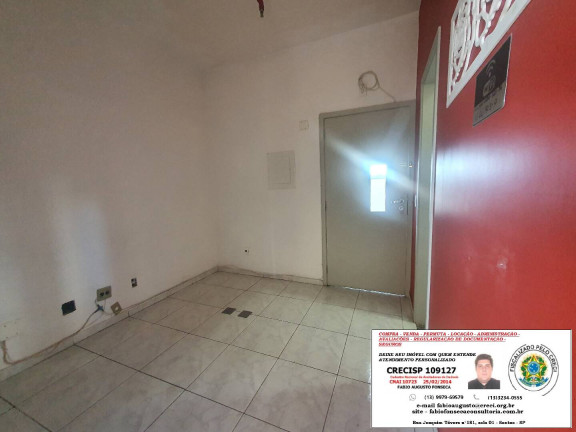 Imagem Sala Comercial para Alugar, 50 m² em Gonzaga - Santos