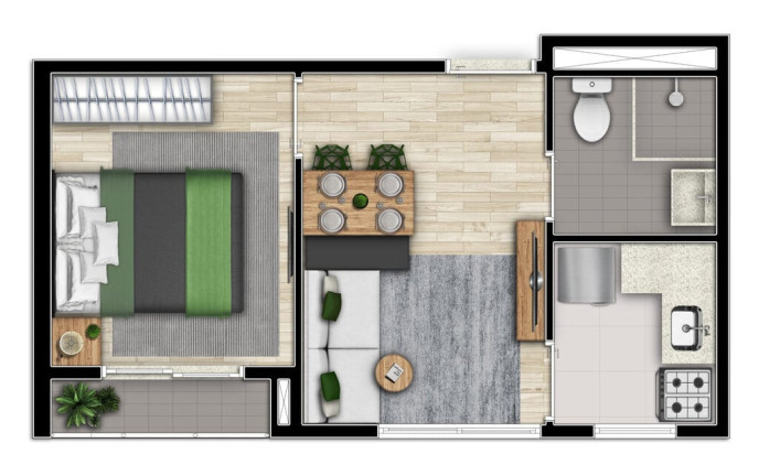 Imagem Apartamento com 1 Quarto à Venda, 24 m² em Higienópolis - São Paulo Imagem Apartamento com 1 Quarto à Venda, 24 m² em Higienópolis - São Paulo