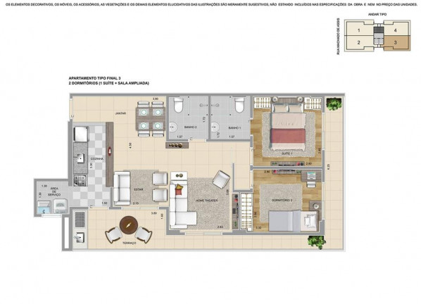 Imagem Cobertura com 3 Quartos à Venda, 123 m² em Bela Vista - Osasco