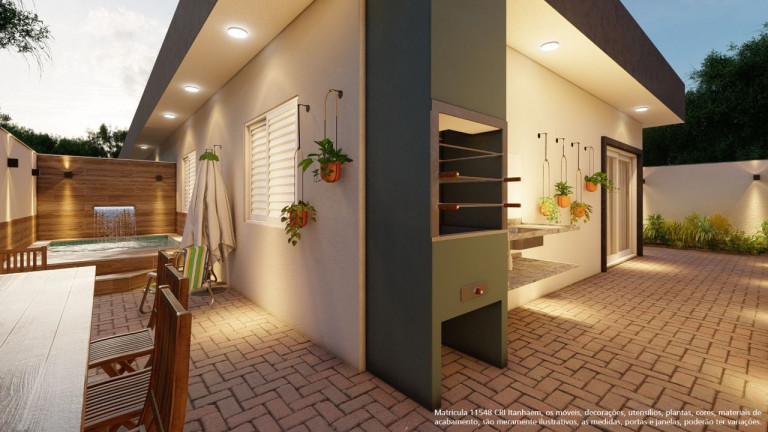 Imagem Casa de Condomínio com 1 Quarto à Venda, 38 m² em Gaivota - Itanhaém Imagem Casa de Condomínio com 1 Quarto à Venda, 38 m² em Gaivota - Itanhaém