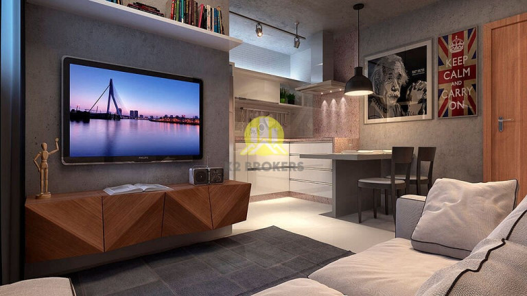 Imagem Apartamento com 1 Quarto à Venda, 35 m² em Rebouças - Curitiba