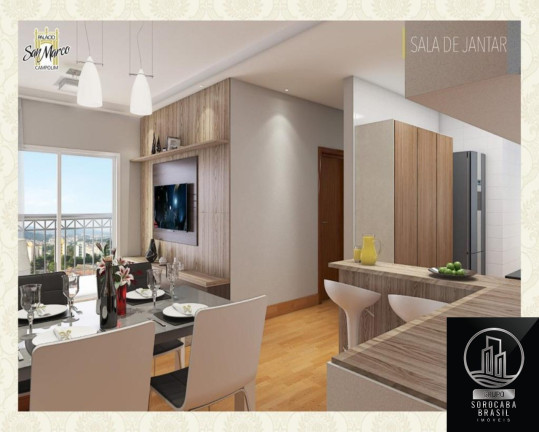 Imagem Apartamento com 2 Quartos à Venda, 61 m² em Parque Campolim - Sorocaba