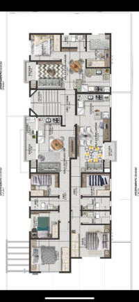 Imagem Apartamento com 2 Quartos à Venda, 44 m² em Bom Jesus - São José Dos Pinhais