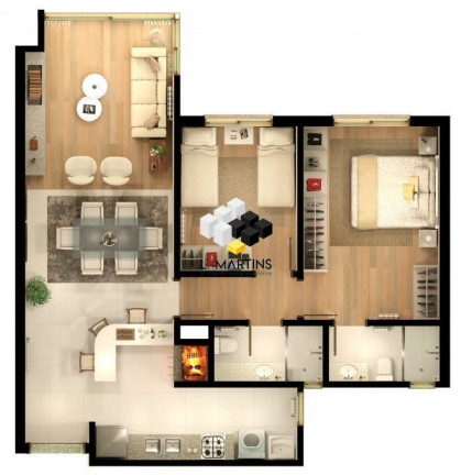 Imagem Apartamento com 3 Quartos à Venda, 104 m² em Centro - Gramado Imagem Apartamento com 3 Quartos à Venda, 104 m² em Centro - Gramado