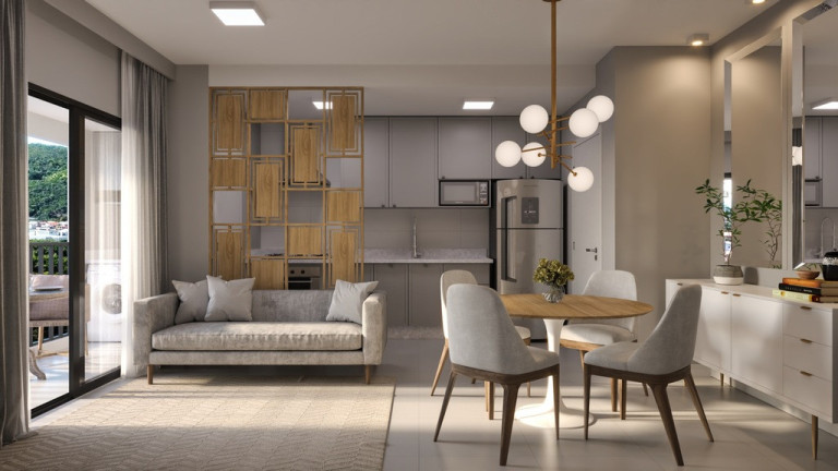 Imagem Apartamento com 2 Quartos à Venda, 54 m² em Porto Belo - Porto Belo