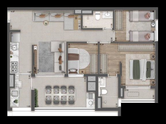 Imagem Apartamento com 2 Quartos à Venda, 66 m² em Vila Prudente - São Paulo Imagem Apartamento com 2 Quartos à Venda, 66 m² em Vila Prudente - São Paulo