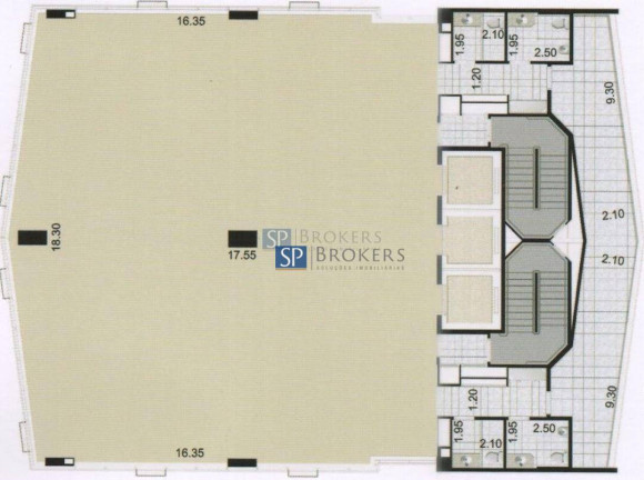 Imagem Sala Comercial para Alugar, 207 m² em Itaim Bibi - São Paulo Imagem Sala Comercial para Alugar, 207 m² em Itaim Bibi - São Paulo