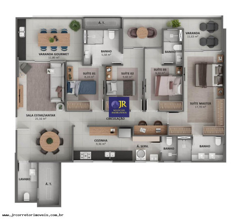 Imagem Apartamento com 4 Quartos à Venda, 160 m² em Praia Da Costa - Vila Velha Imagem Apartamento com 4 Quartos à Venda, 160 m² em Praia Da Costa - Vila Velha