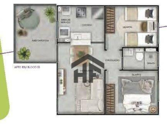 Imagem Apartamento com 2 Quartos à Venda, 43 m² em Candeias - Jaboatão Dos Guararapes Imagem Apartamento com 2 Quartos à Venda, 43 m² em Candeias - Jaboatão Dos Guararapes