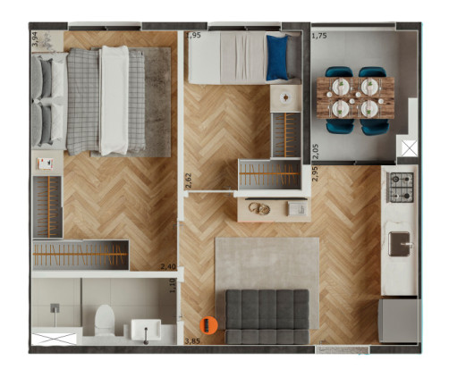 Imagem Imóvel com 1 Quarto à Venda, 18 m² em Conceição - São Paulo