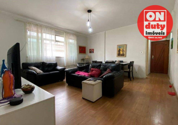 Apartamento com 3 Quartos à Venda, 136 m² em José Menino - Santos