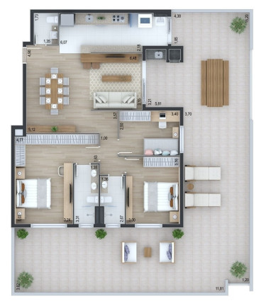 Imagem Apartamento com 2 Quartos à Venda, 90 m² em Ahú - Curitiba Imagem Apartamento com 2 Quartos à Venda, 90 m² em Ahú - Curitiba