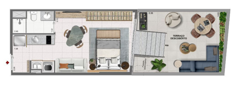 Imagem Imóvel com 1 Quarto à Venda, 51 m² em Centro - Rio De Janeiro