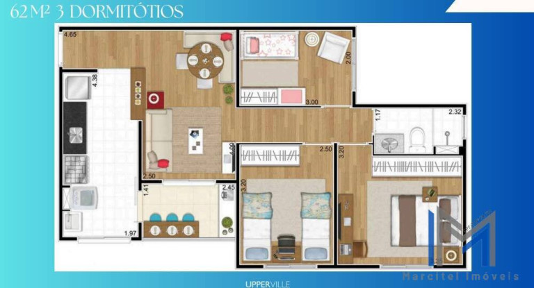 Imagem Apartamento com 3 Quartos à Venda, 62 m² em Votupoca - Barueri Imagem Apartamento com 3 Quartos à Venda, 62 m² em Votupoca - Barueri