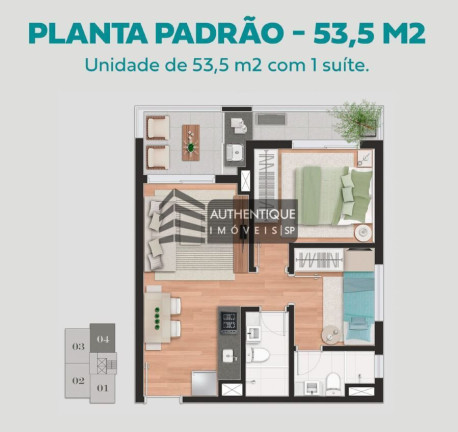 Imagem Apartamento com 2 Quartos à Venda, 53 m² em Ipiranga - São Paulo Imagem Apartamento com 2 Quartos à Venda, 53 m² em Ipiranga - São Paulo