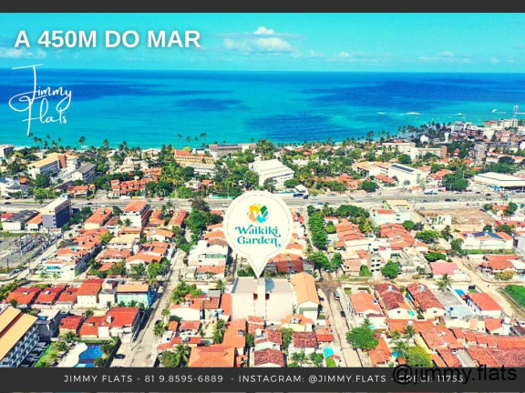 Imagem Apartamento com 1 Quarto à Venda, 20 m² em Centro, Porto De Galinhas - Ipojuca