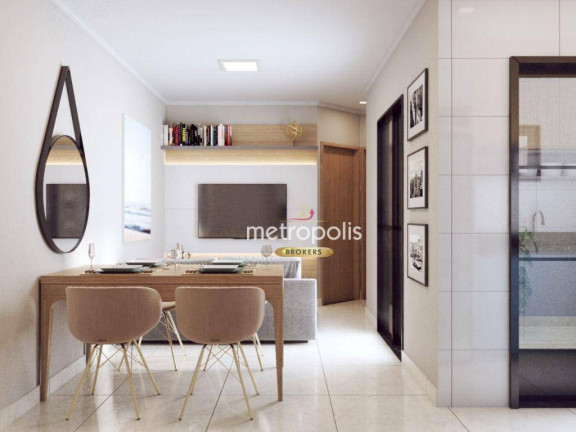 Apartamento com 2 Quartos à Venda, 40 m² em Jardim Bela Vista - Santo André