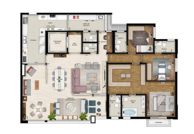 Imagem Imóvel com 4 Quartos à Venda, 211 m² em Morumbi - São Paulo