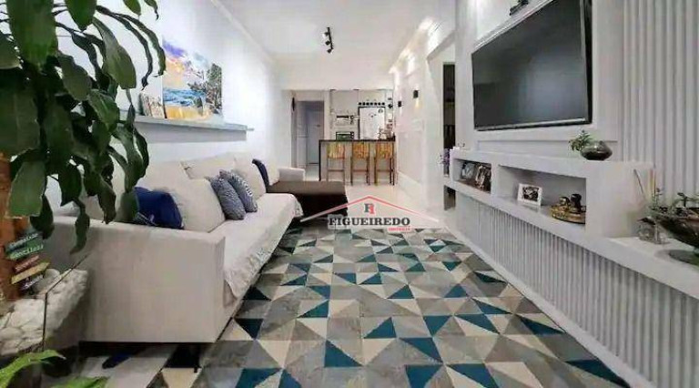 Imagem Apartamento com 2 Quartos à Venda, 74 m² em Canto Do Forte - Praia Grande