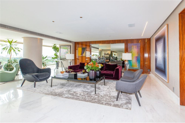 Imagem Apartamento com 4 Quartos à Venda, 485 m² em Campo Belo - São Paulo
