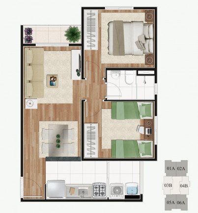 Imagem Apartamento com 2 Quartos à Venda, 47 m² em Vila Nova Cachoeirinha - São Paulo Imagem Apartamento com 2 Quartos à Venda, 47 m² em Vila Nova Cachoeirinha - São Paulo