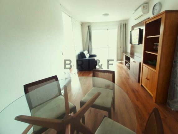 Imagem Apartamento com 1 Quarto para Alugar, 47 m² em Moema - São Paulo