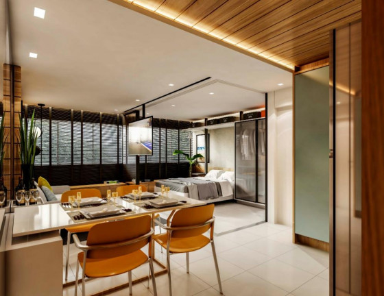 Imagem Apartamento com 1 Quarto à Venda, 37 m² em Aldeota - Fortaleza