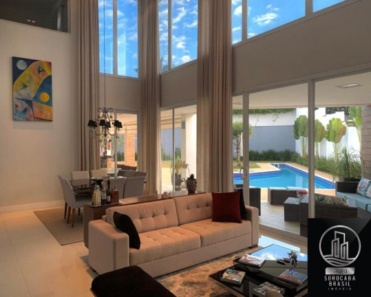 Imagem Casa com 4 Quartos à Venda, 490 m² em Parque Reserva Fazenda Imperial - Sorocaba Imagem Casa com 4 Quartos à Venda, 490 m² em Parque Reserva Fazenda Imperial - Sorocaba