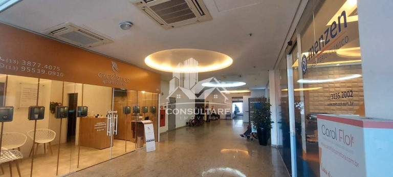 Imagem Sala Comercial para Alugar, 48 m² em Vila Mathias - Santos Imagem Sala Comercial para Alugar, 48 m² em Vila Mathias - Santos