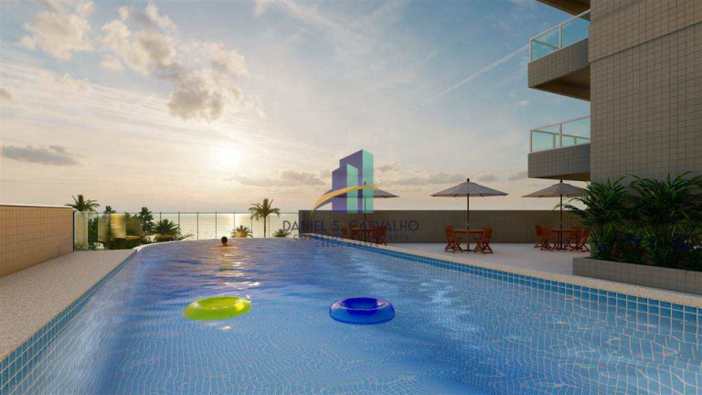 Imagem Apartamento com 2 Quartos à Venda, 70 m² em Mirim - Praia Grande